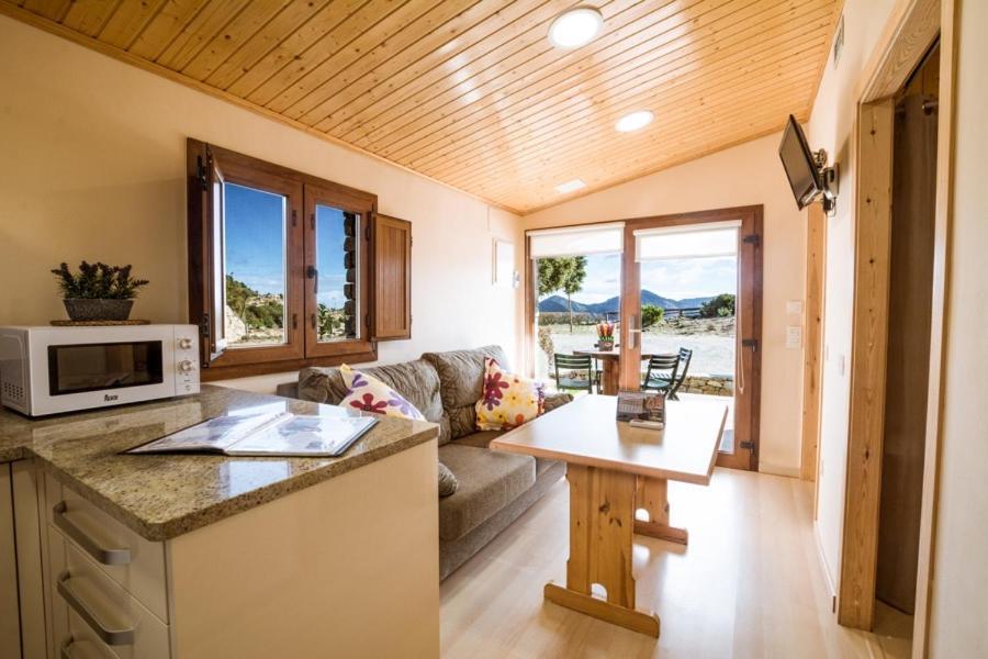 Camping Bungalow Serra De Prades Resort Vilanova de Prades Zewnętrze zdjęcie