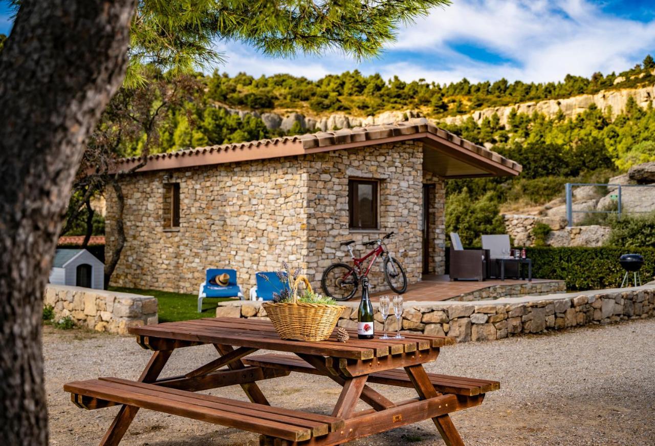 Camping Bungalow Serra De Prades Resort Vilanova de Prades Zewnętrze zdjęcie
