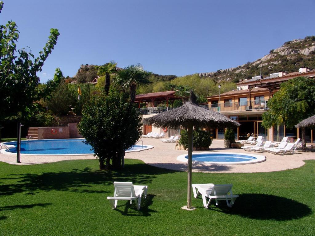 Camping Bungalow Serra De Prades Resort Vilanova de Prades Zewnętrze zdjęcie